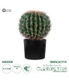 GloboStar® Artificial Garden FEROCACTUS 20091 Τεχνητό Διακοσμητικό Φυτό Φερόκακτος Υ36cm